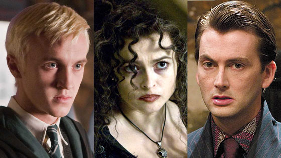 Helena Bonham Carter, David Tennant, Tom Felton Helena Bonham Carter, David Tennant, Tom Felton